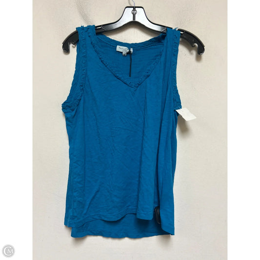 Top Sleeveless By Michael Stars In Blue, Size: S