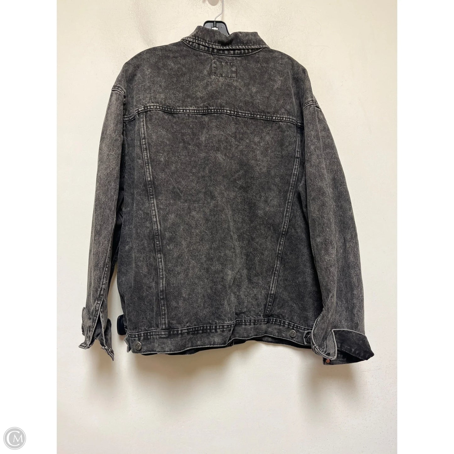 Jacket Denim By Old Navy In Black Denim, Size: Xxl
