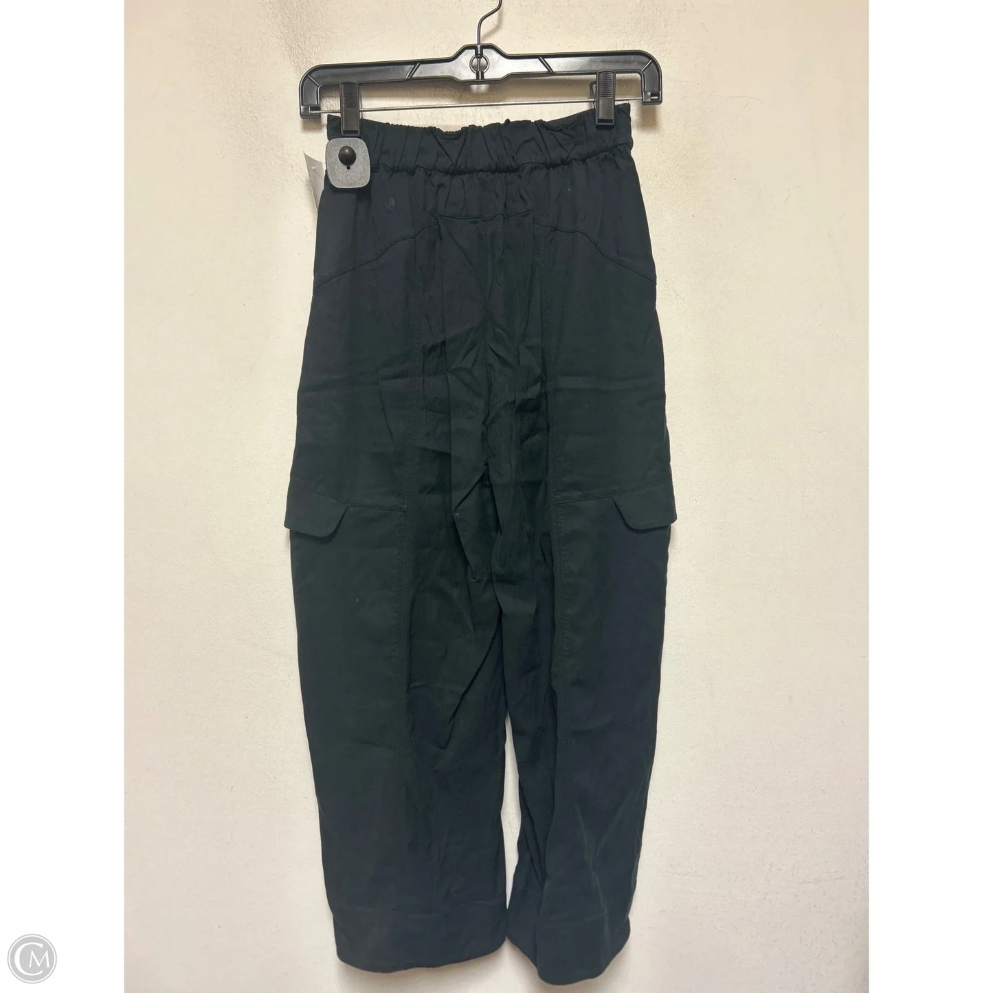 Athletic Pants By Lululemon In Black, Size: Xsp
