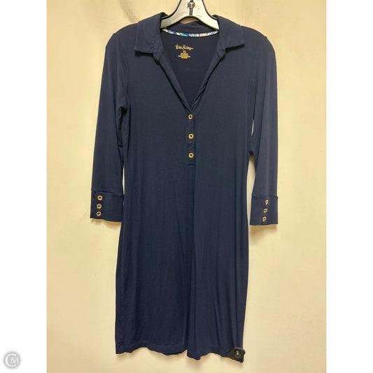 Dress Designer By Lilly Pulitzer In Navy, Size: Xs