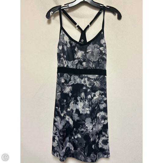 Athletic Dress By 90 Degrees By Reflex In Black & Grey, Size: M