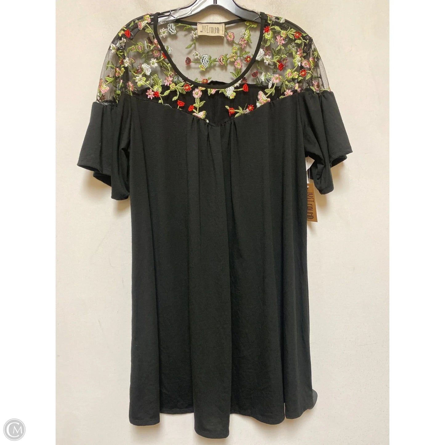 Dress Casual Short By Clothes Mentor In Black, Size: 2x