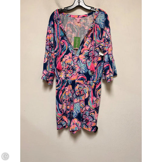 Romper Designer By Lilly Pulitzer In Multi-colored, Size: M