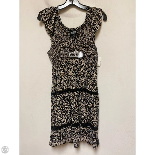 Dress Casual Short By Angie In Black & Tan, Size: S