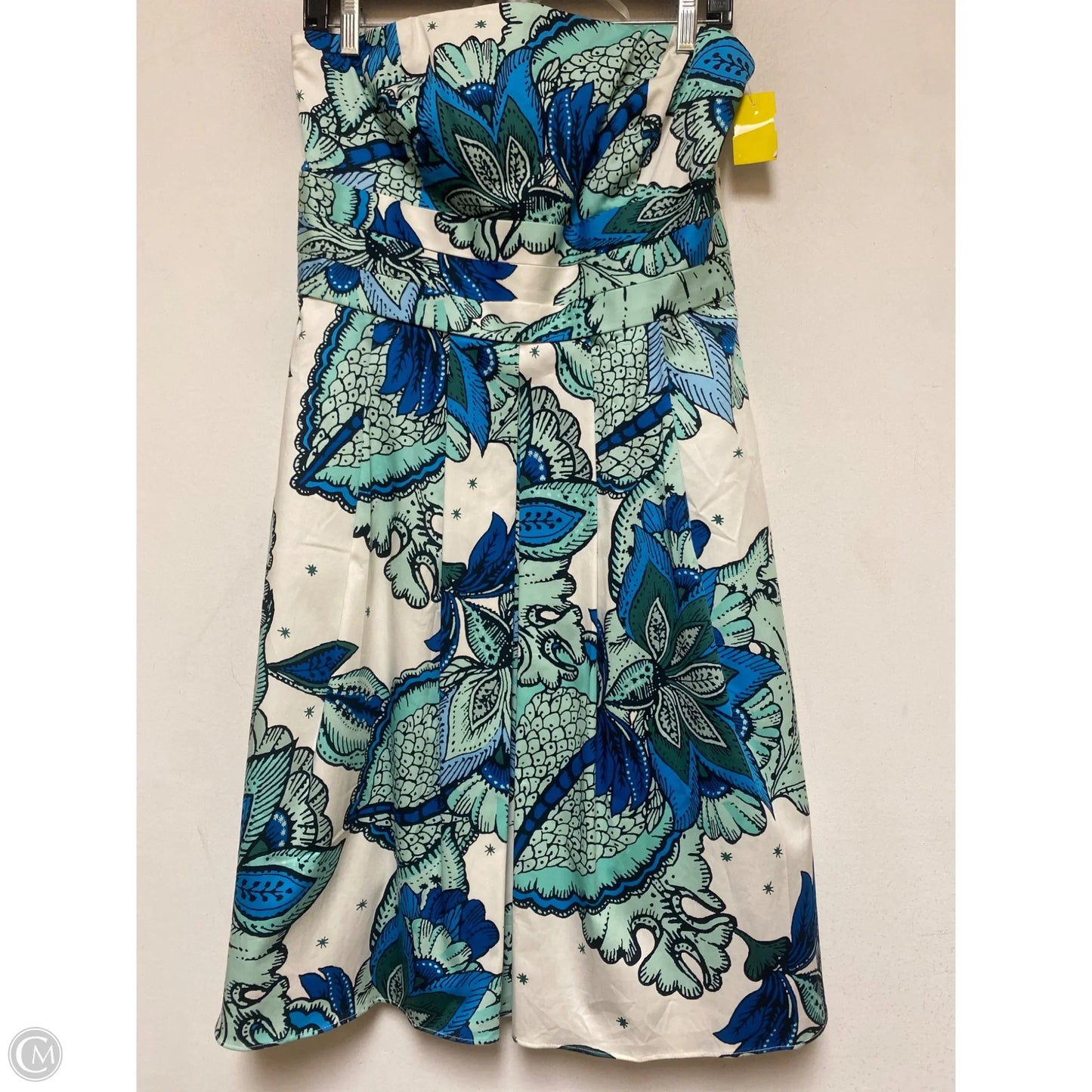 Dress Casual Short By Ann Taylor In Blue & Green, Size: S