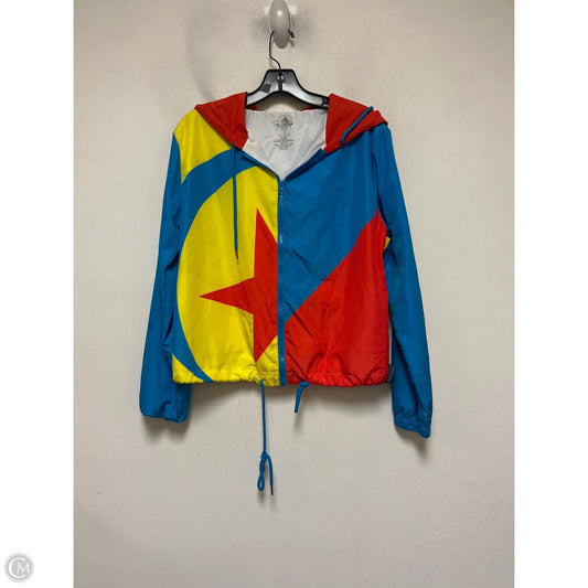 Jacket Windbreaker By Disney Store In Multi-colored, Size: S