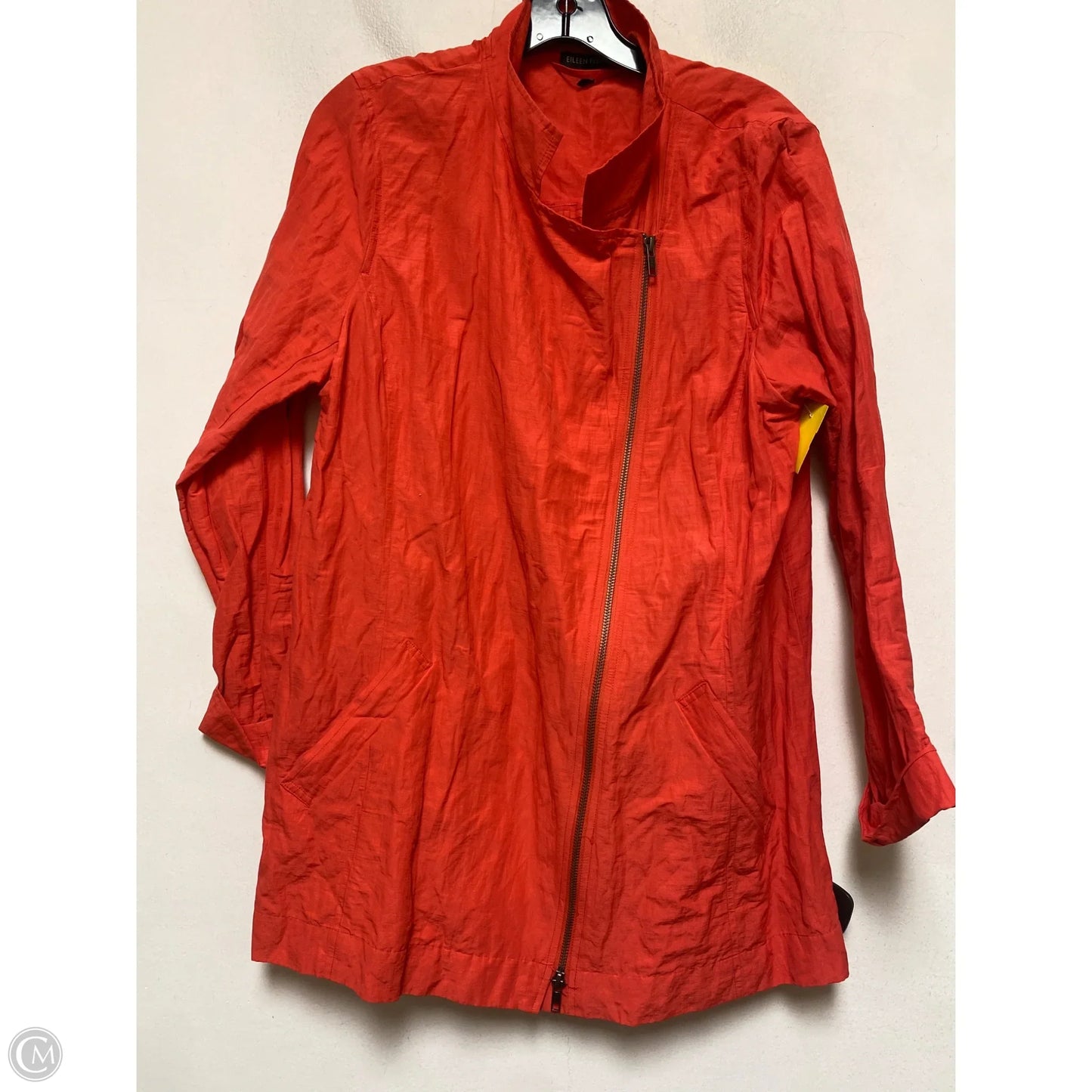 Jacket Other By Eileen Fisher In Red, Size: L