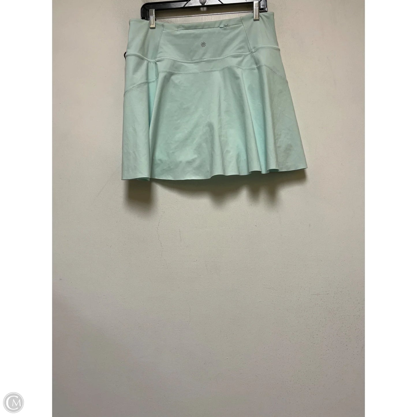 Athletic Skort By Athleta In Teal, Size: L