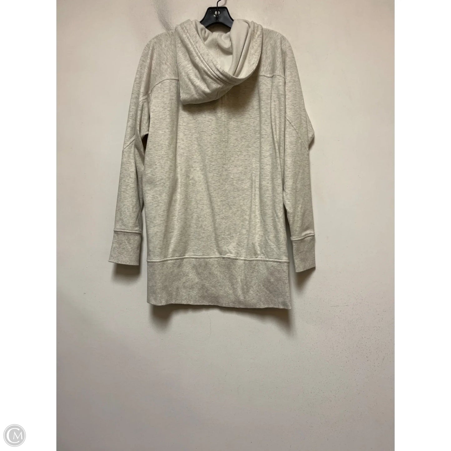 Athletic Sweatshirt Hoodie By Athleta In Tan, Size: S