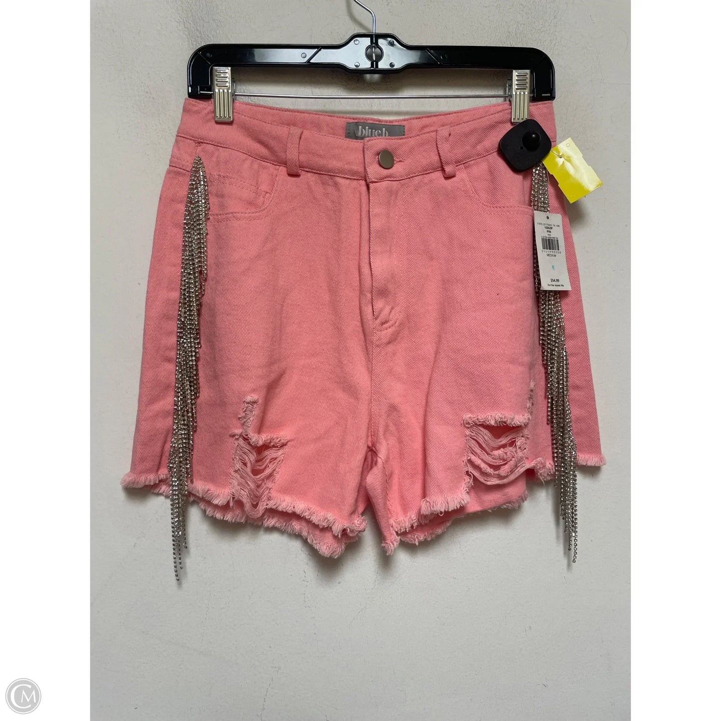 Shorts By Clothes Mentor In Pink Denim, Size: 8