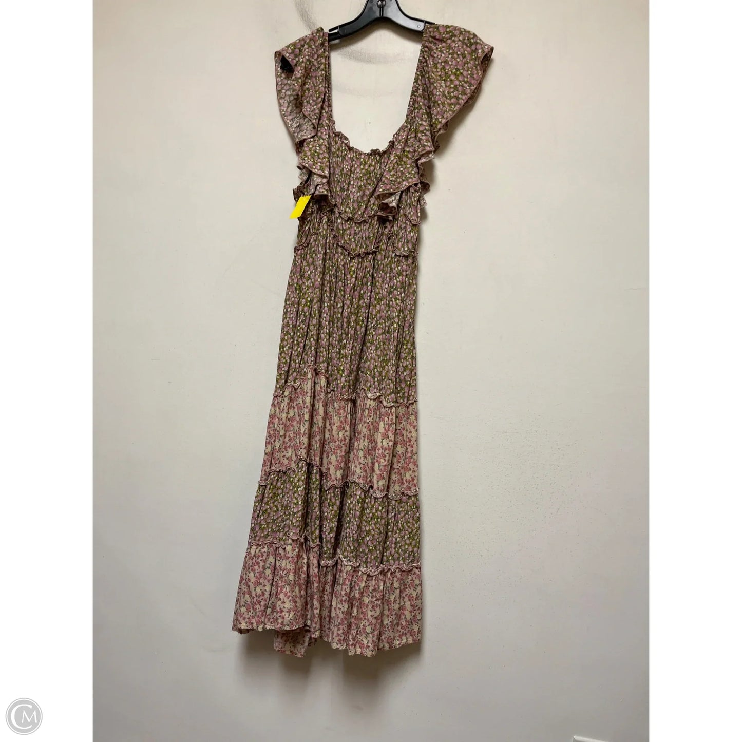 Dress Casual Maxi By Easel In Floral Print, Size: L