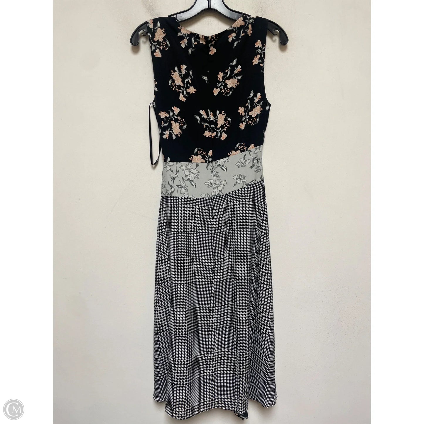 Dress Casual Midi By Calvin Klein In Multi-colored, Size: Xs
