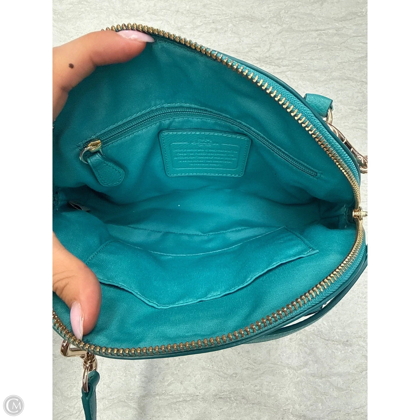 Crossbody Designer By Coach, Size: Small