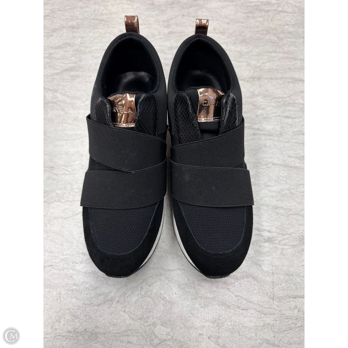 Shoes Sneakers By Carvela In Black, Size: 9