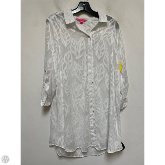 Dress Designer By Lilly Pulitzer In White, Size: S