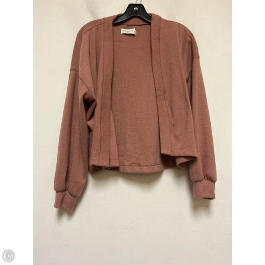 Sweater Cardigan By Abercrombie And Fitch In Mauve, Size: M