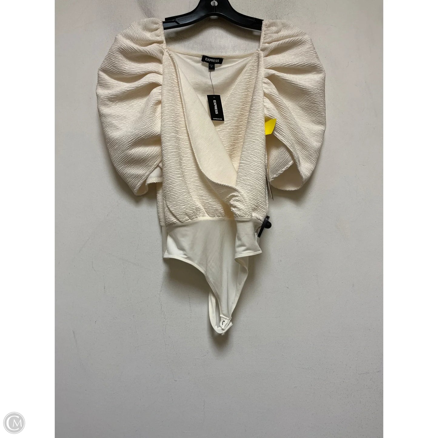 Bodysuit By Express In Cream, Size: S
