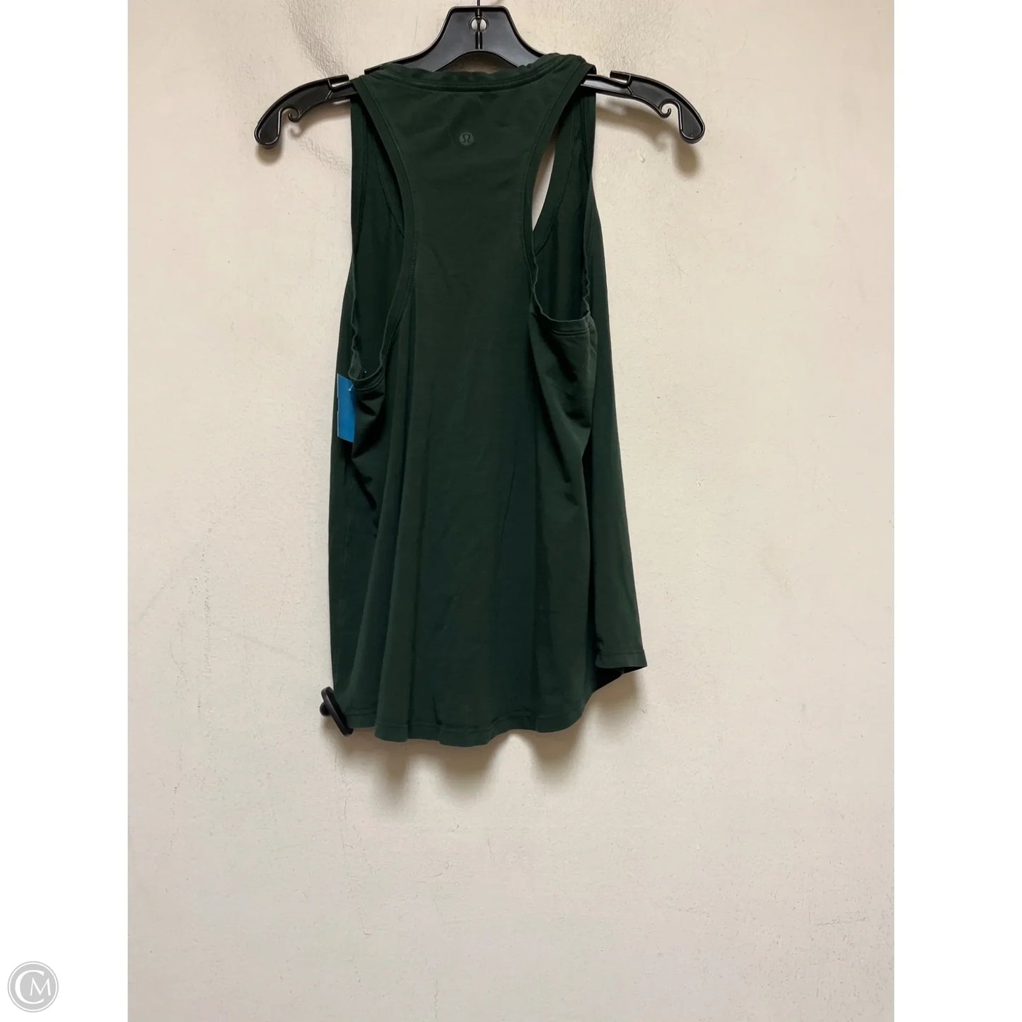 Athletic Tank Top By Lululemon In Green, Size: M