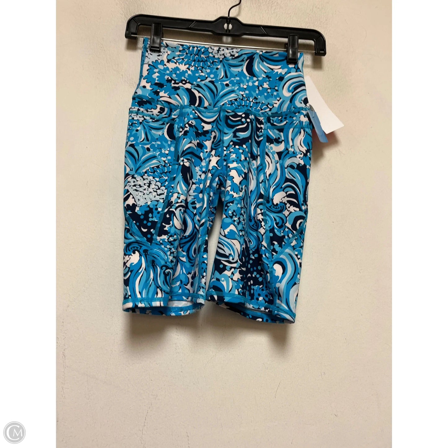Shorts Designer By Lilly Pulitzer In Blue & White, Size: Xs