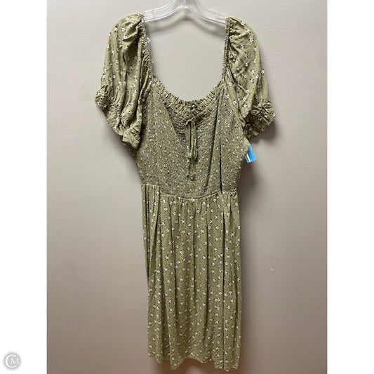 Dress Casual Short By Auw In Green, Size: 3x