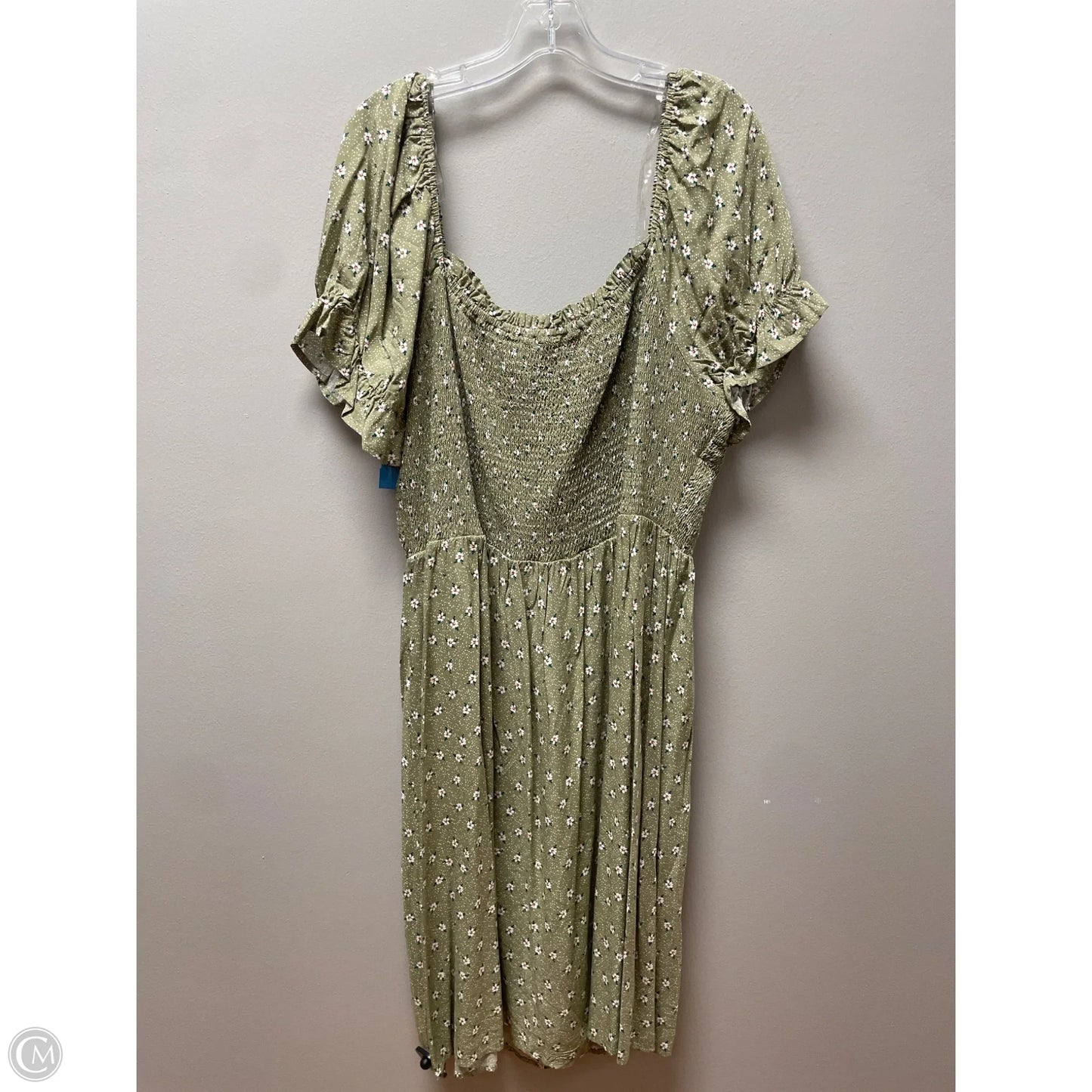 Dress Casual Short By Auw In Green, Size: 3x