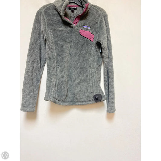 Sweatshirt Collar By Patagonia In Grey, Size: Xs
