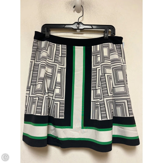 Skirt Designer By Karl Lagerfeld In Black & White, Size: 8