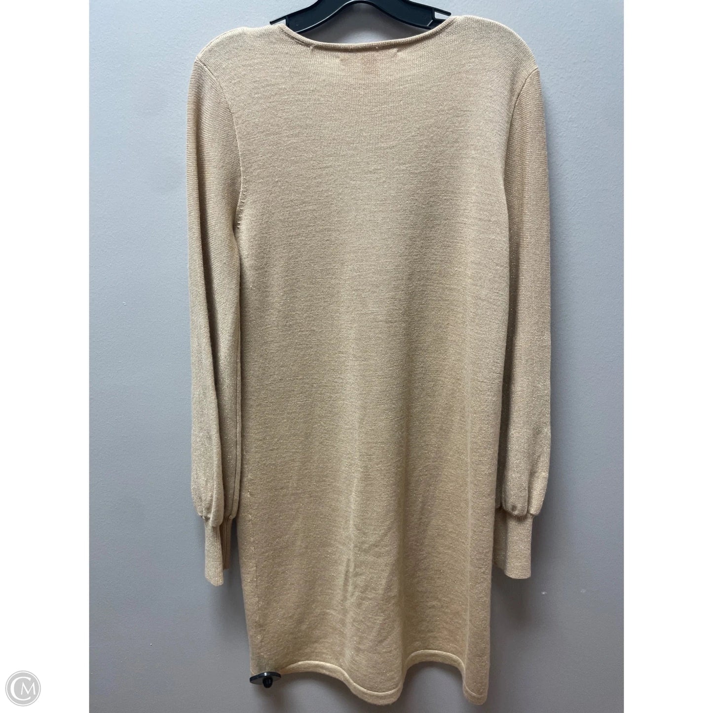 Dress Designer By Lilly Pulitzer In Gold & Tan, Size: M