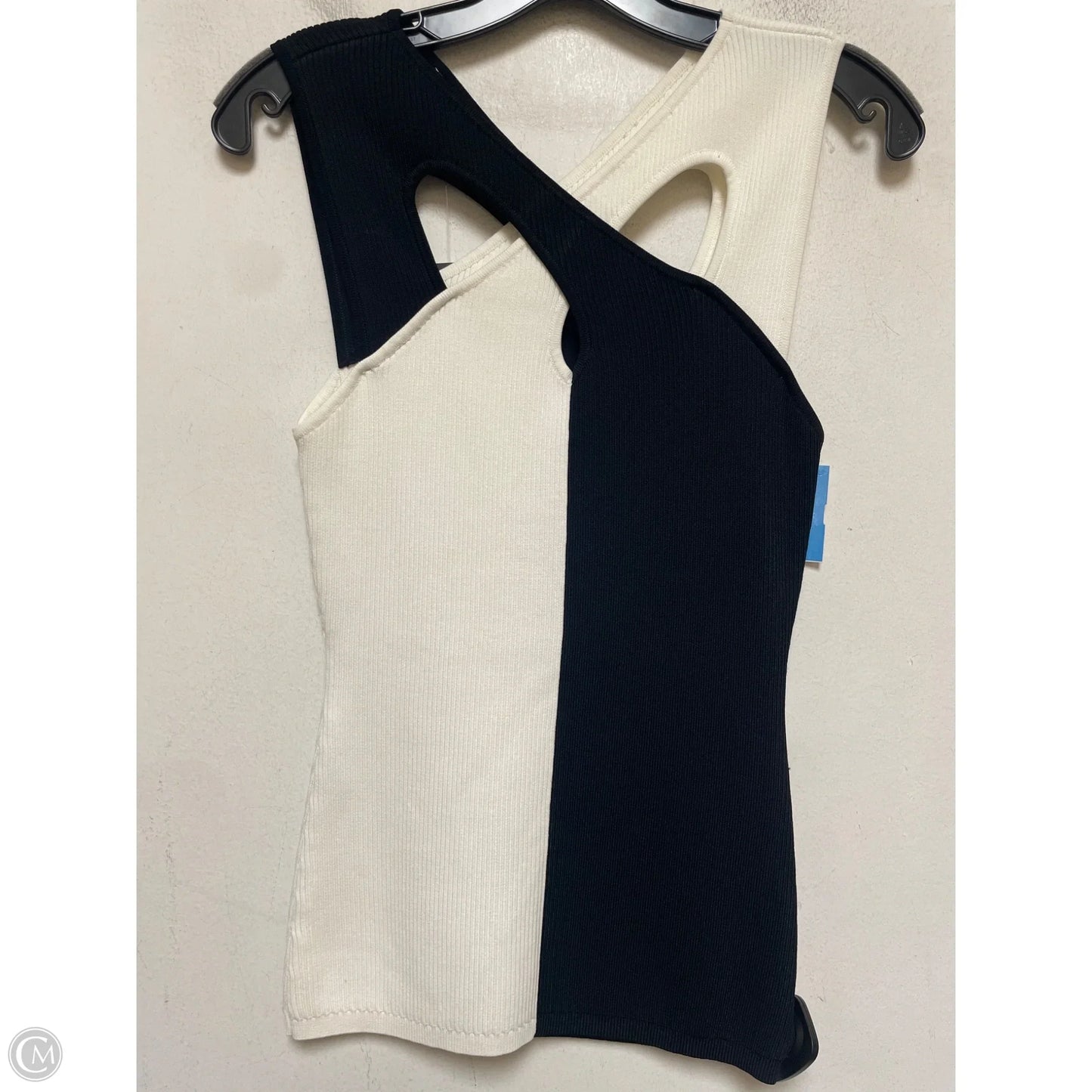 Top Sleeveless By White House Black Market In Black & White, Size: S