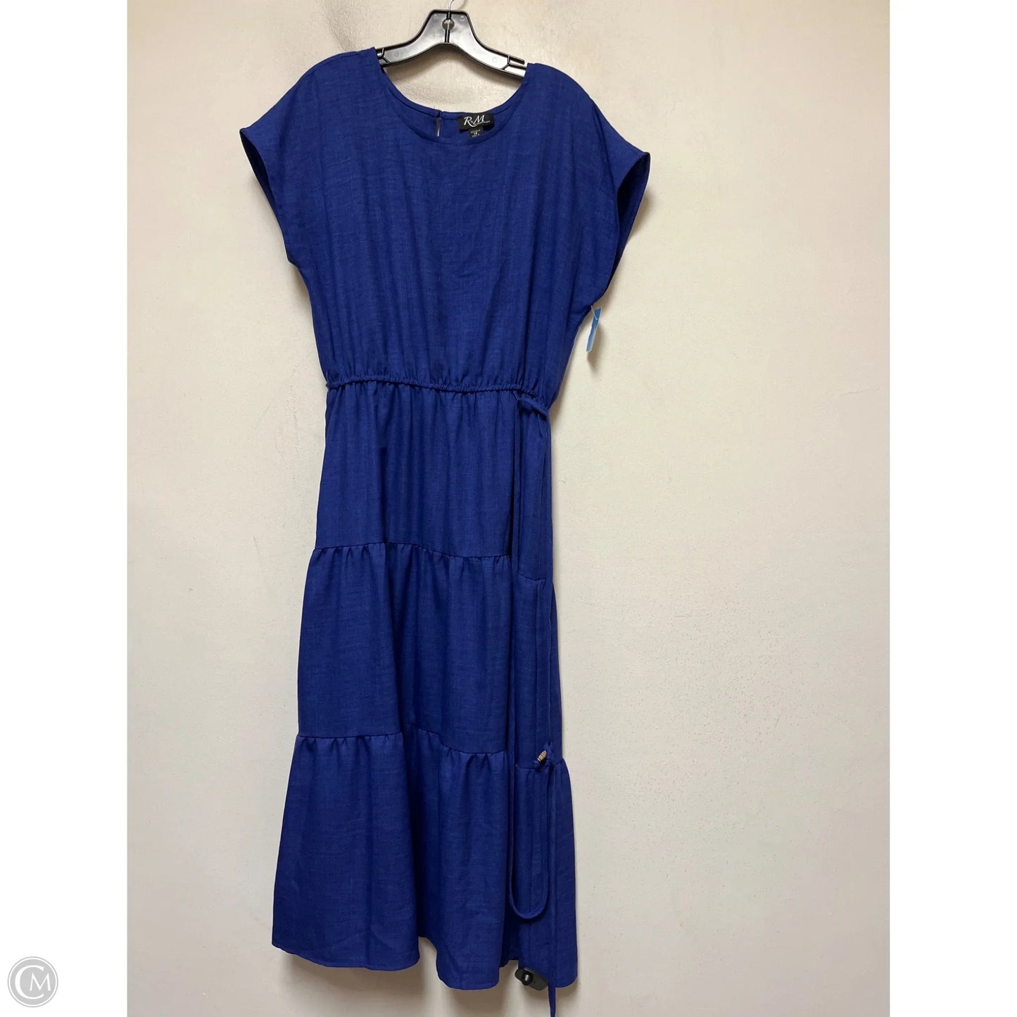 Dress Casual Maxi By R And M Richards In Purple, Size: L