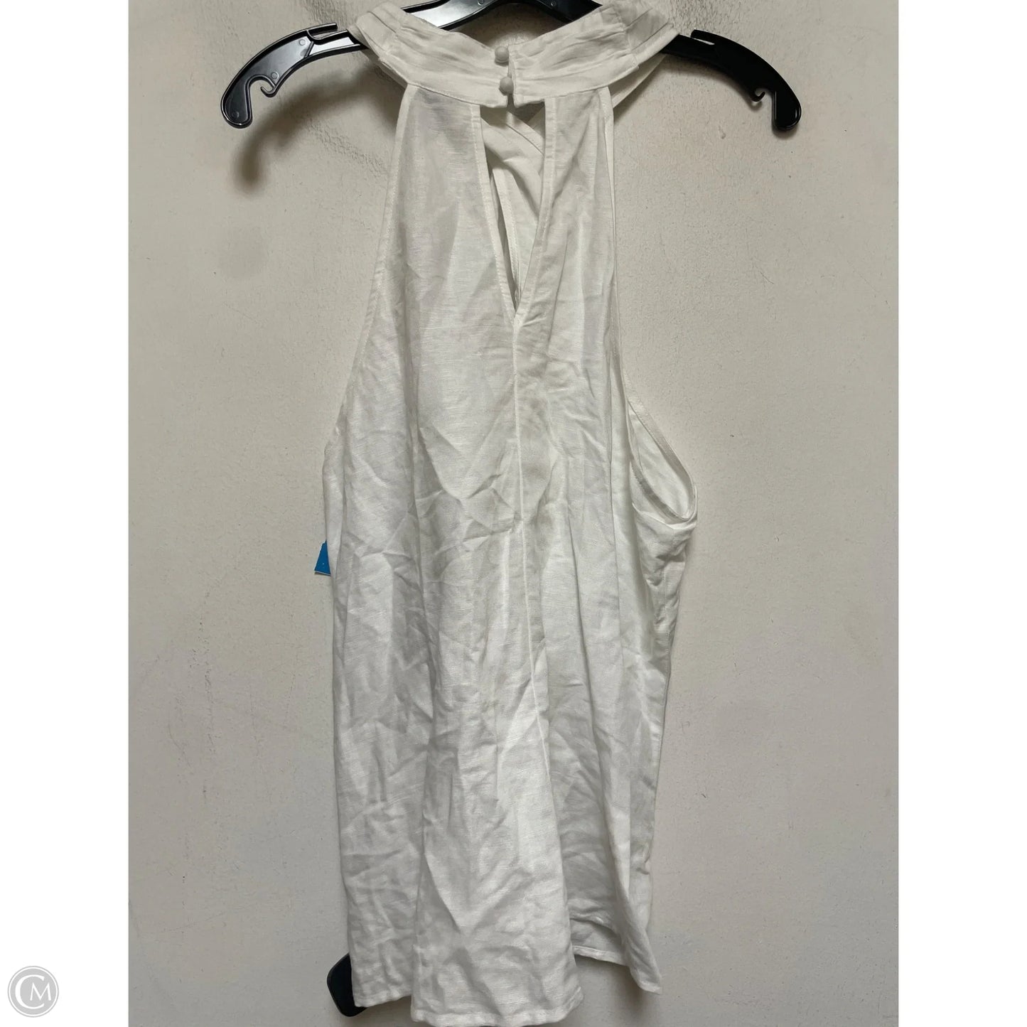 Top Sleeveless By Inc In White, Size: Xl