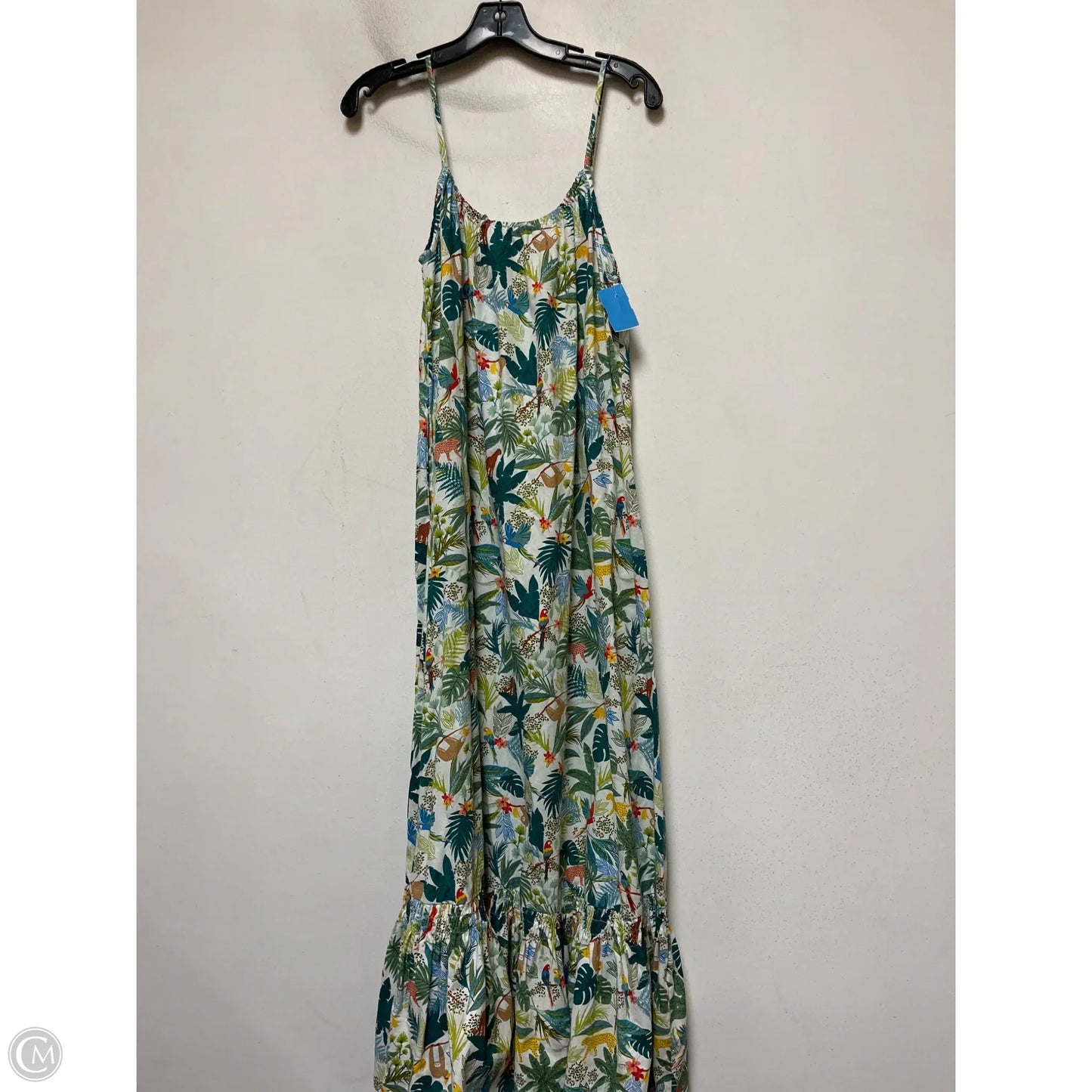 Dress Casual Maxi By Molly Bracken In Tropical Print, Size: M