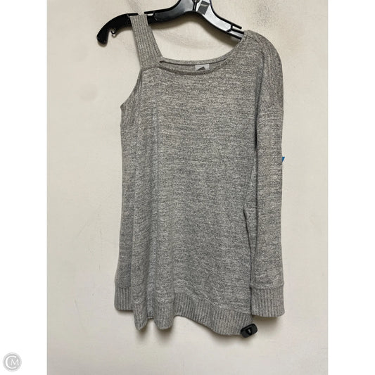 Top Long Sleeve By Chicos In Grey, Size: Xs