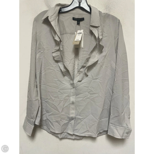 Top Long Sleeve By Banana Republic In Grey, Size: Xsp