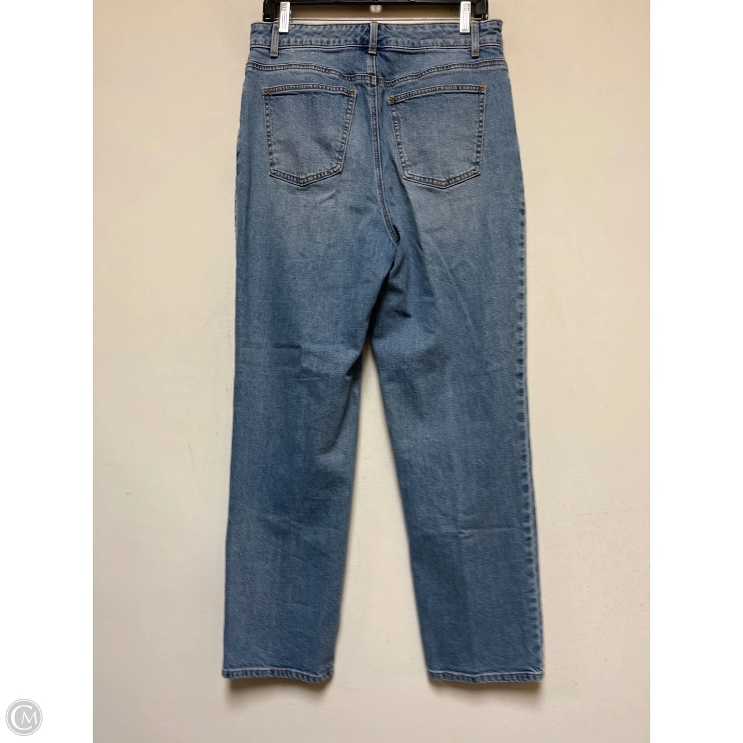 Jeans Straight By Talbots In Blue Denim, Size: 10