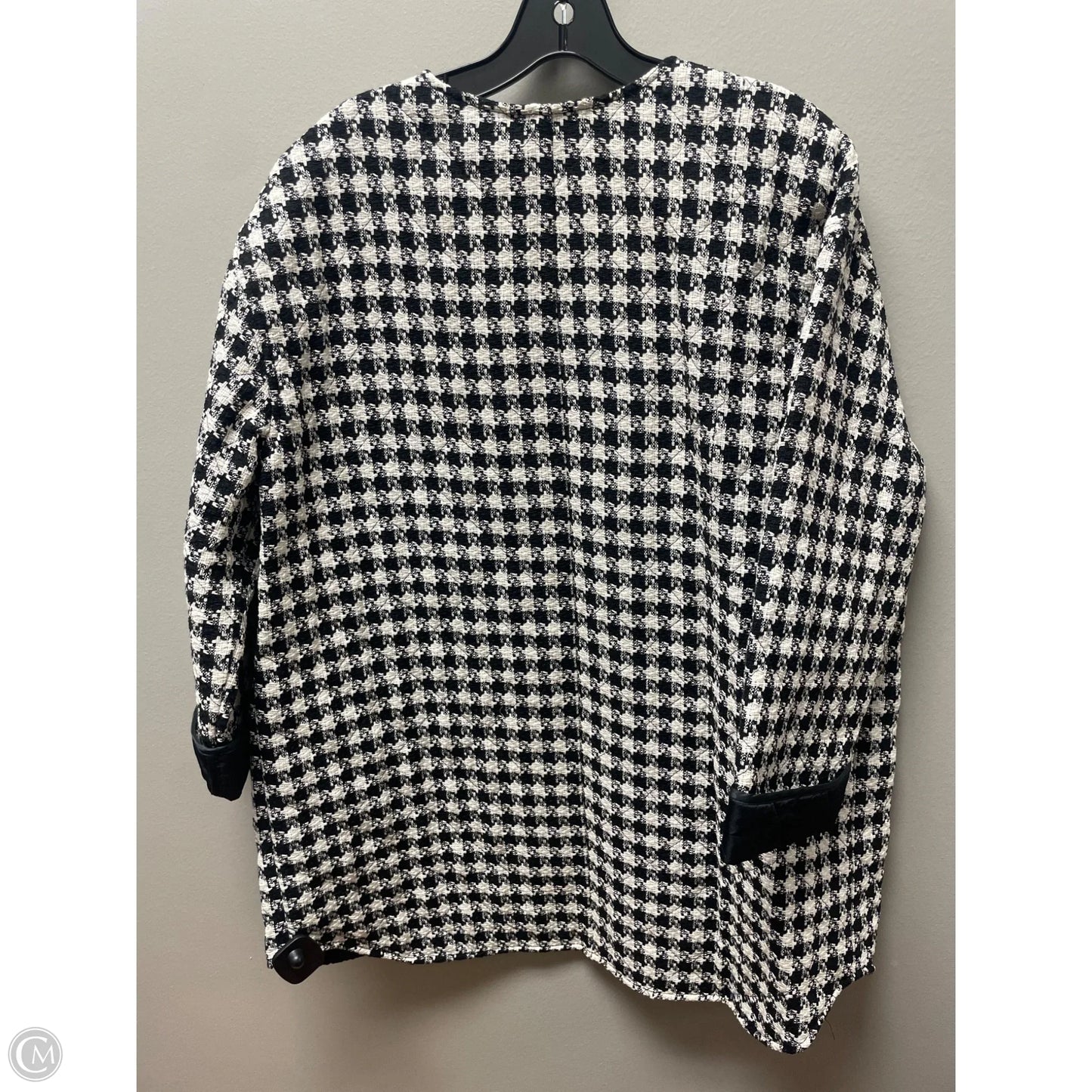 Jacket Other By Anne Klein In Plaid Pattern, Size: M