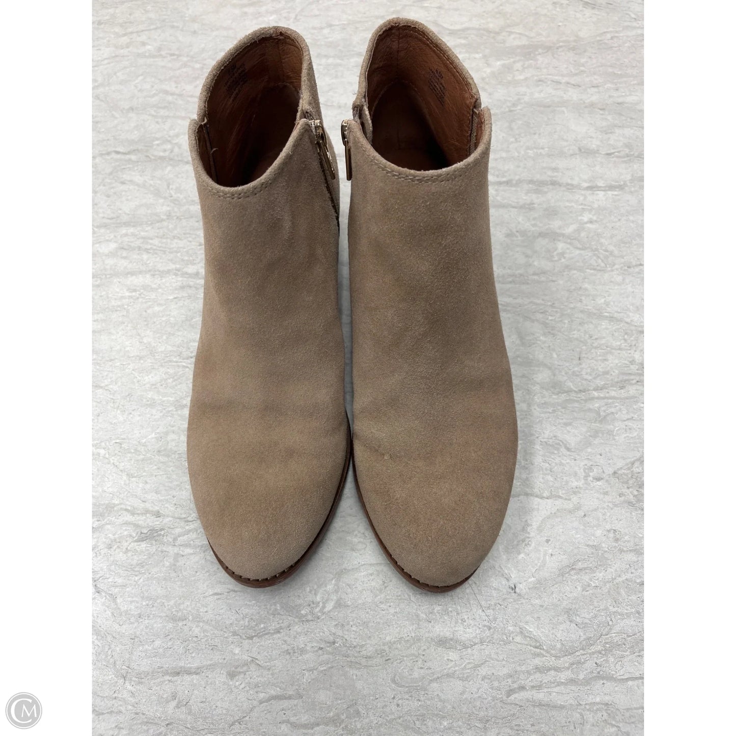 Boots Ankle Flats By Antonio Melani In Tan, Size: 6.5