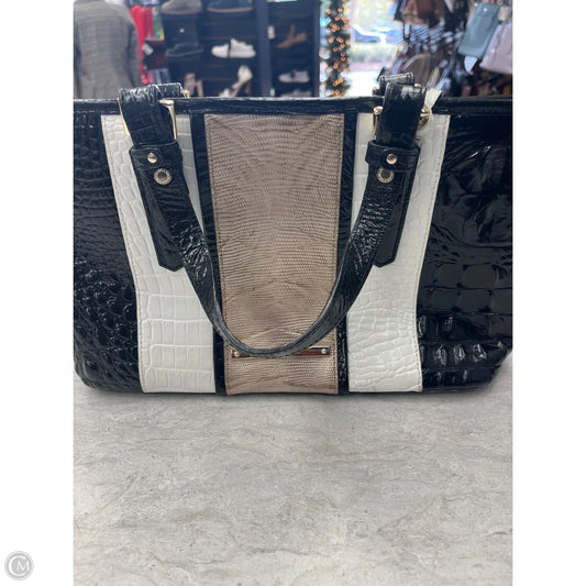 Handbag Designer By Brahmin, Size: Medium