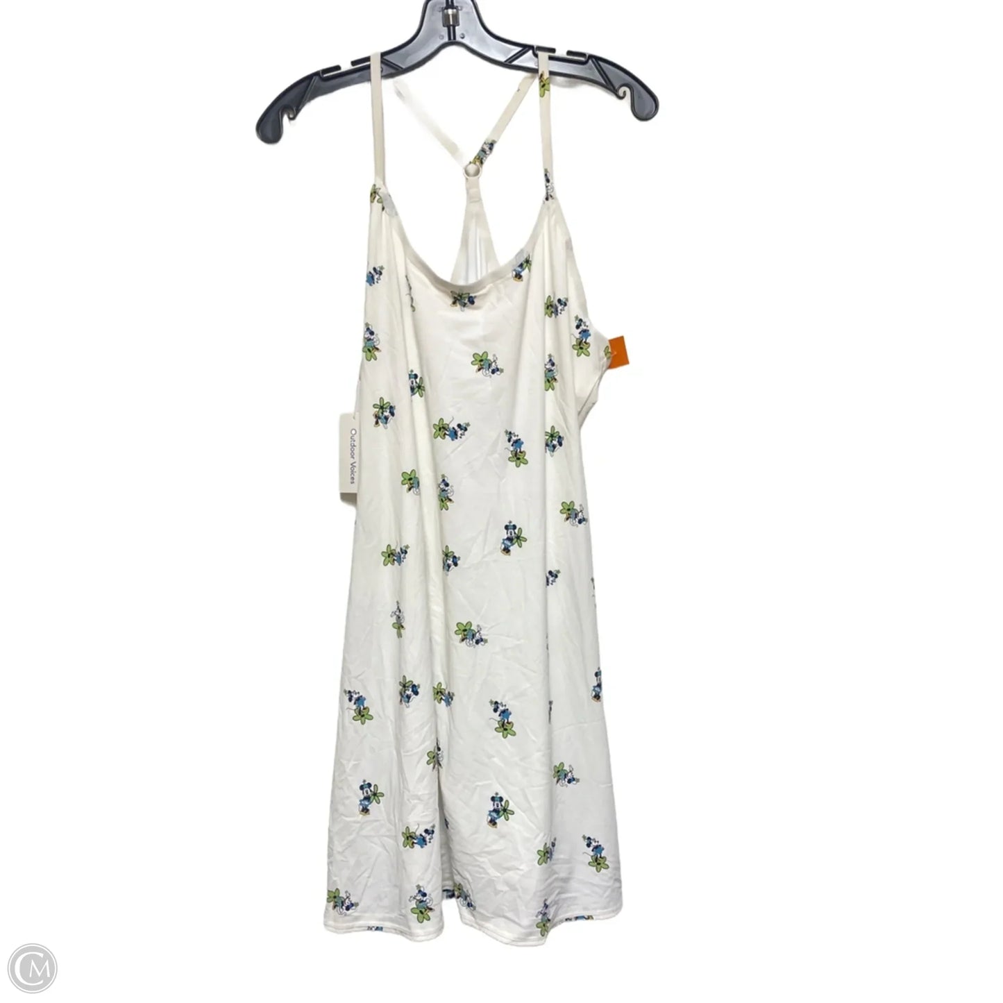 Athletic Dress By Disney In White, Size: Xl