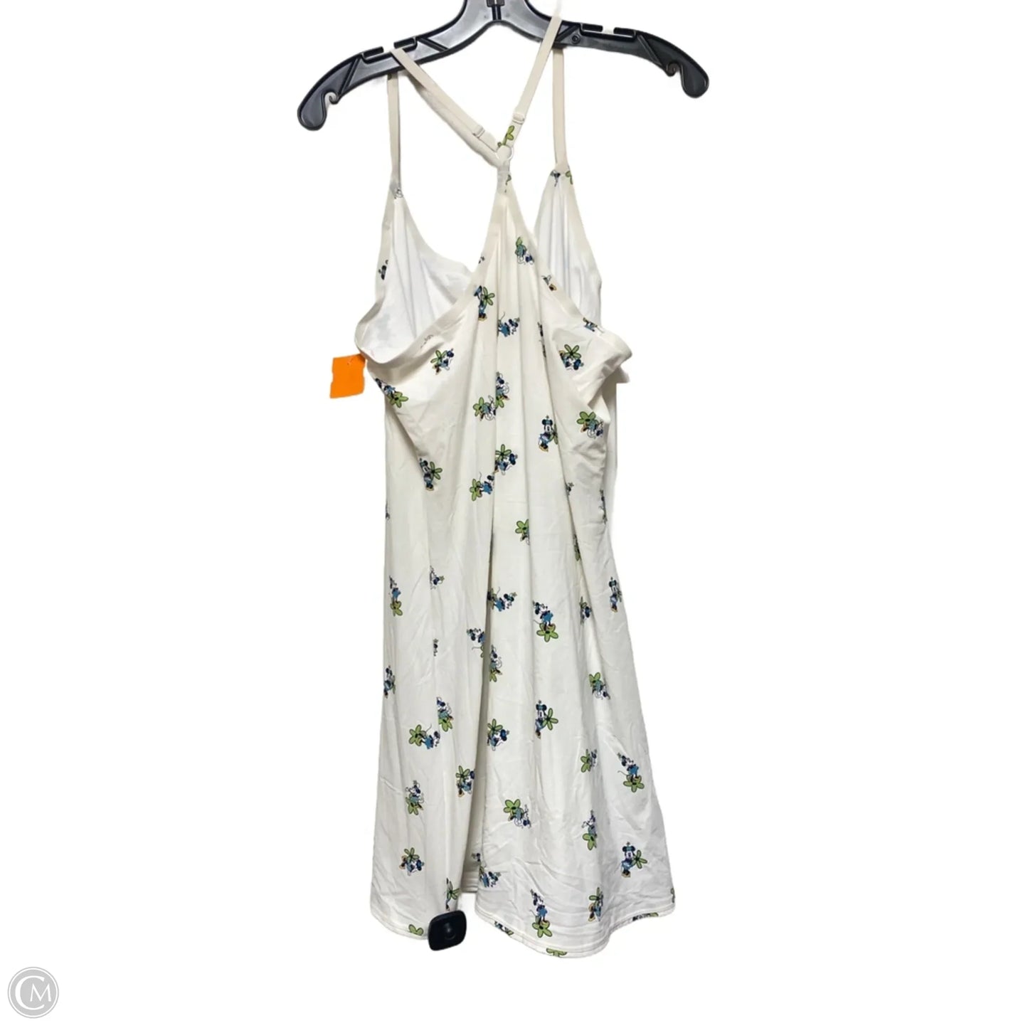 Athletic Dress By Disney In White, Size: Xl