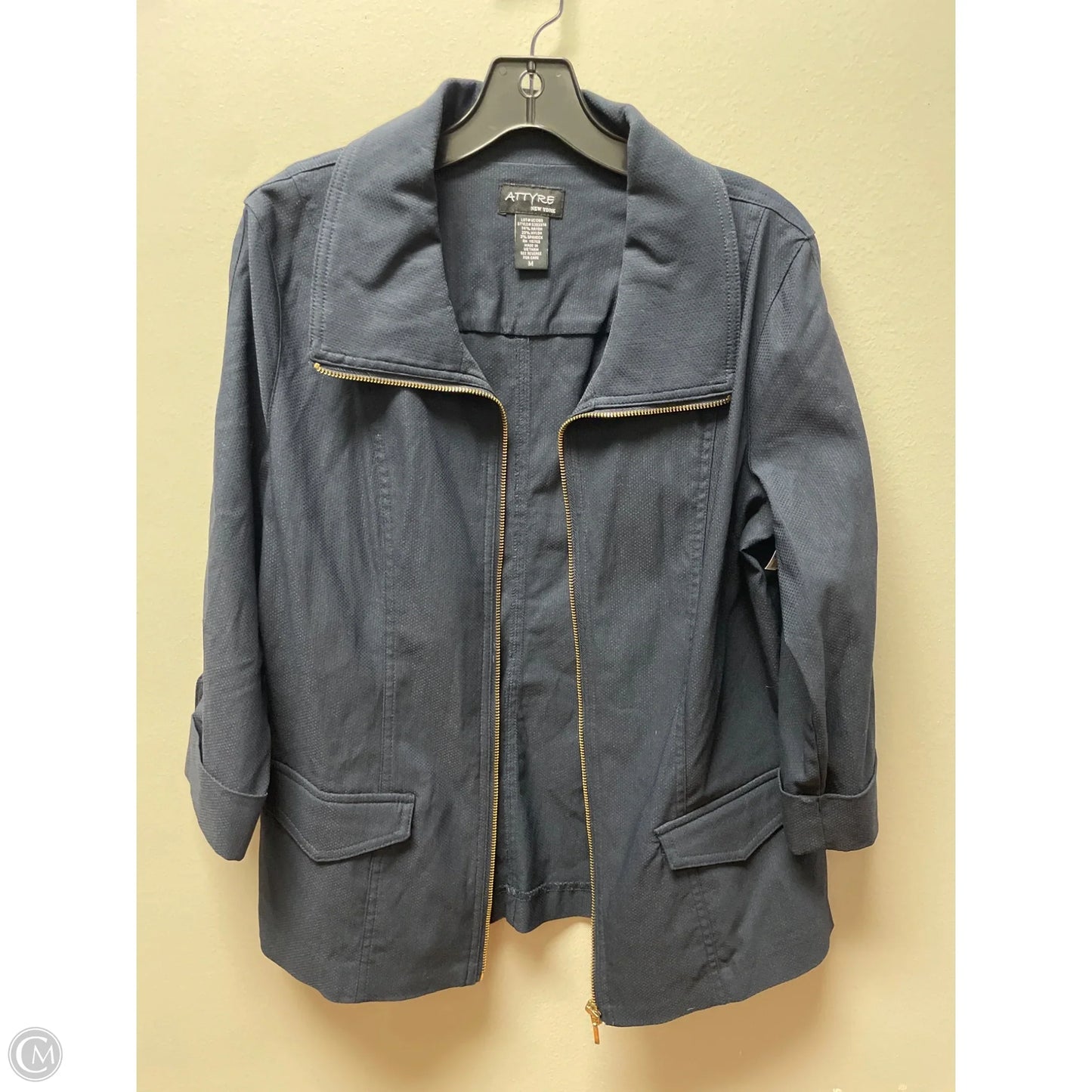 Blazer By Attyre In Navy, Size: M