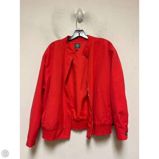 Jacket Other By Vince Camuto In Red, Size: S