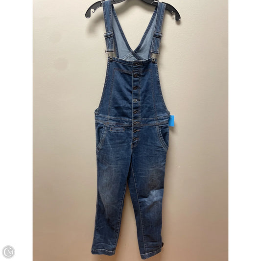 Overalls By Free People In Blue Denim, Size: S