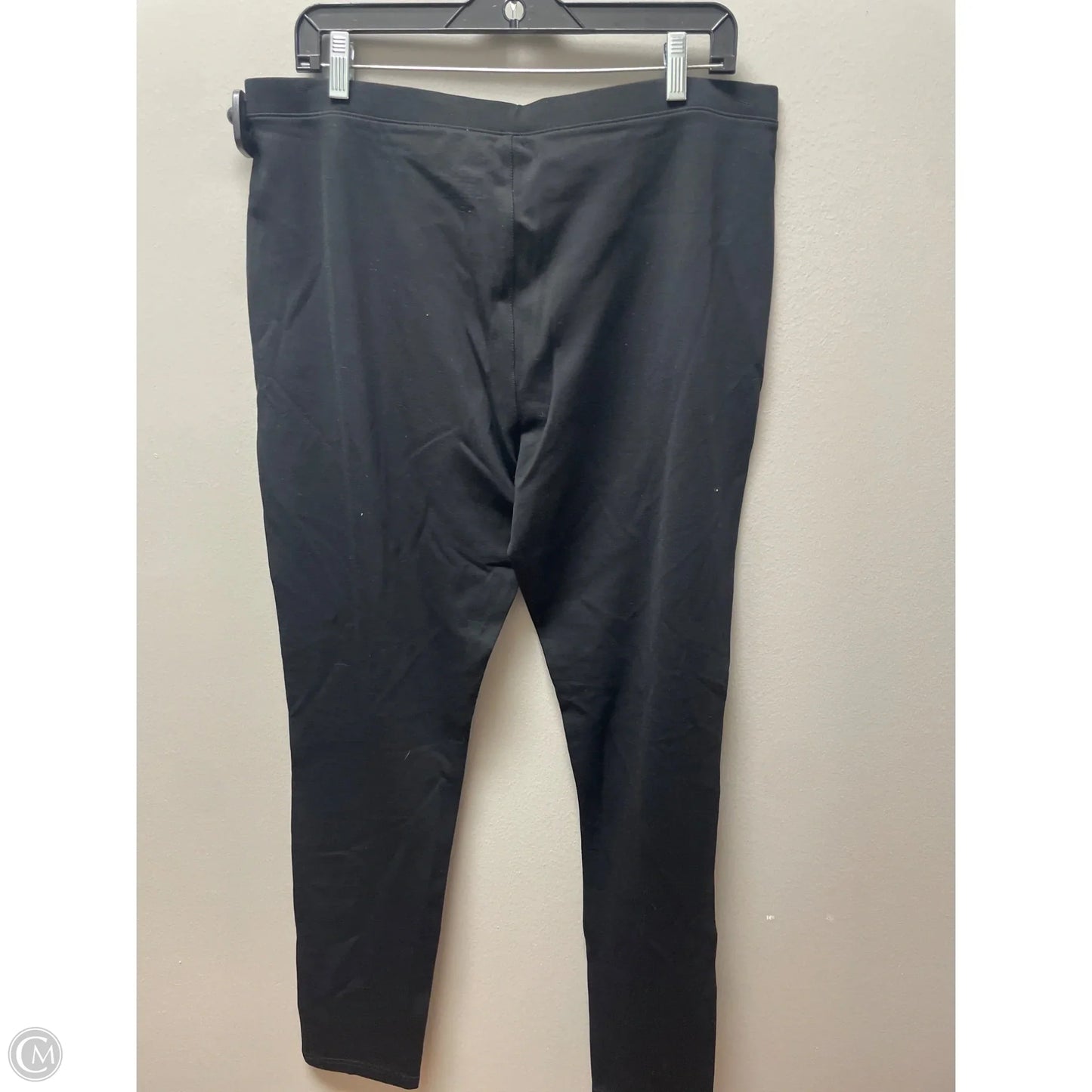 Pants Leggings By Simply Vera In Black, Size: 16