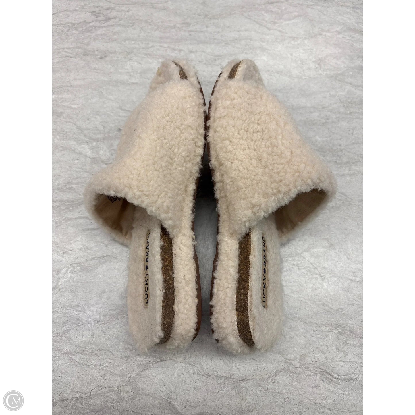 Sandals Flats By Lucky Brand In Cream, Size: 6