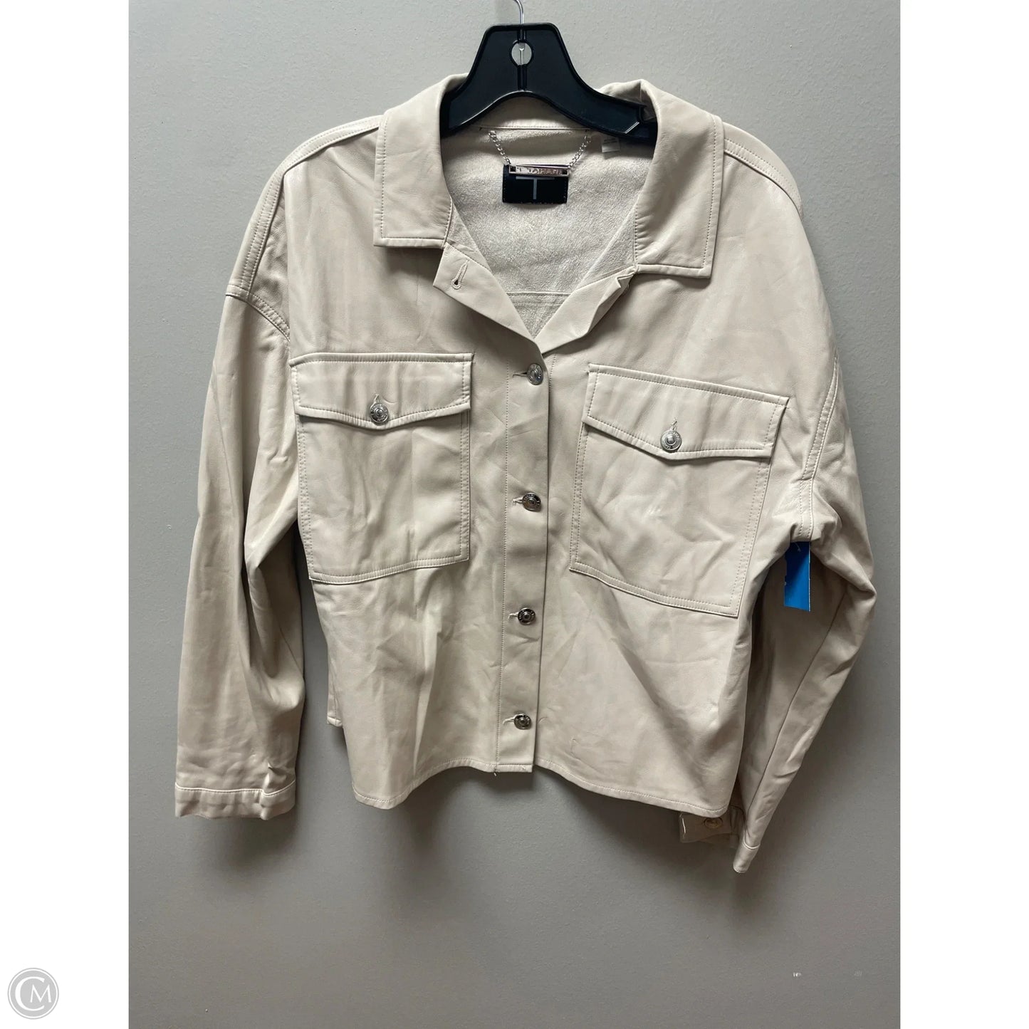 Jacket Other By Tahari In Tan, Size: M