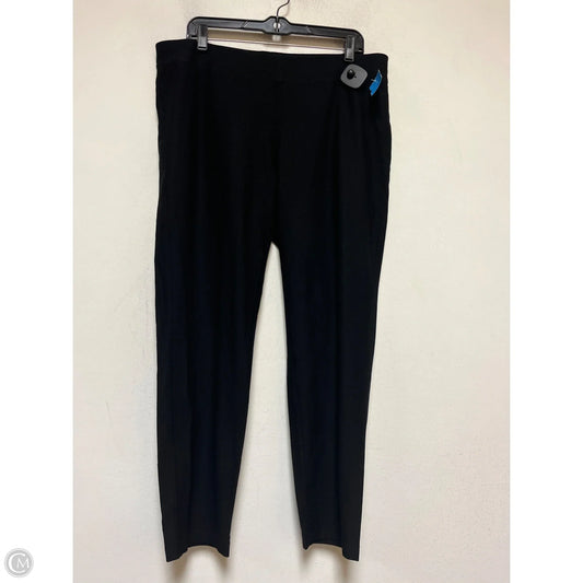 Pants Other By Eileen Fisher In Black, Size: 12
