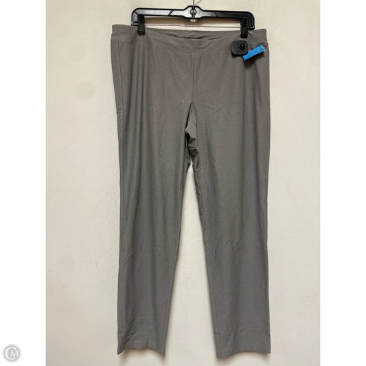 Pants Other By Eileen Fisher In Grey, Size: 12