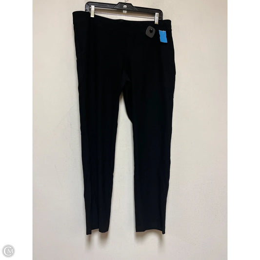 Pants Other By Eileen Fisher In Black, Size: 12