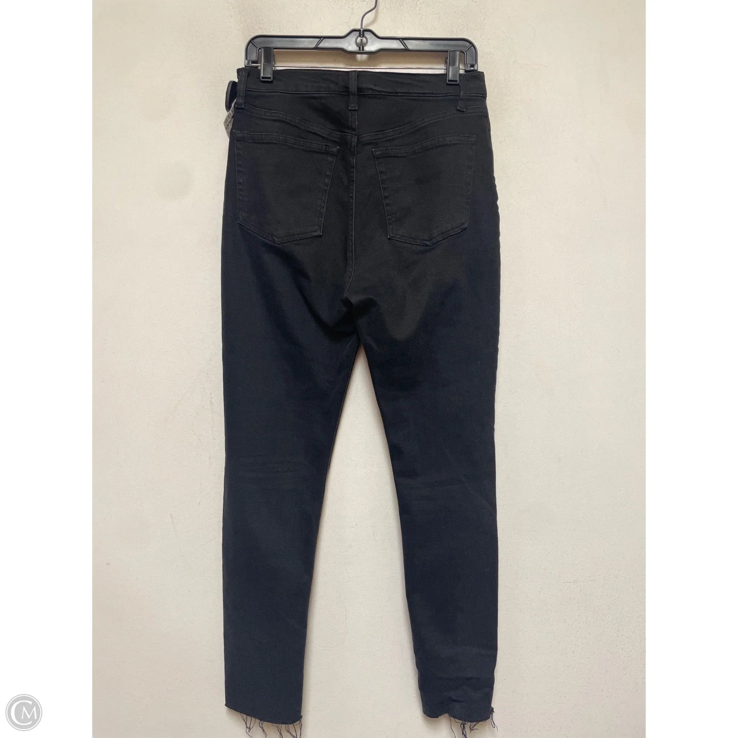 Jeans Straight By We The Free In Black Denim, Size: 8
